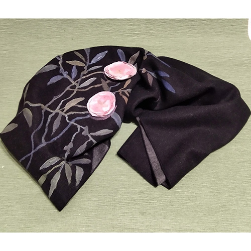 Κασκόλ πολύ ζεστό, κασμίρ, διπλής όψης , ζωγραφισμένο στο χέρι -image2-1037