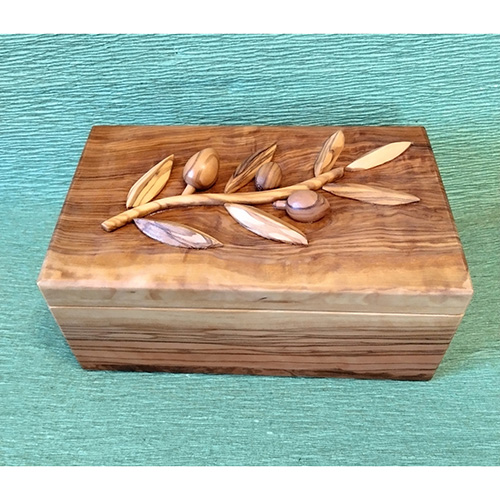 Ένα πολύ όμορφο κουτί αποθήκευσης διακοσμημένο με κλαδί ελιάς -image2-705