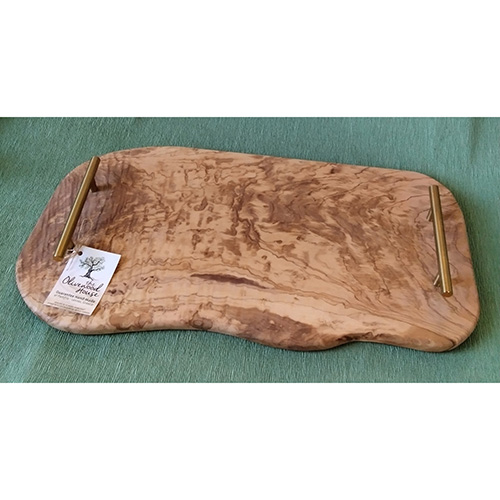 Πολύ όμορφος δίσκος σερβιρίσματος από ρίζα ελιάς -image2-272