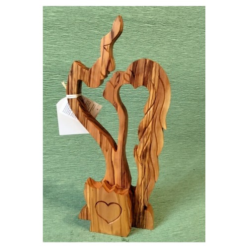 Φιγούρα ζευγάρι σε ξύλο ελιάς -image2-682