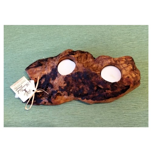 Κομμάτι ρίζας ελιάς με κεριά-image2-799