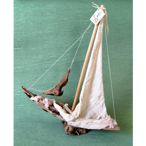 Καράβι Ιστιοφόρο με πανί γάζα -image2-724