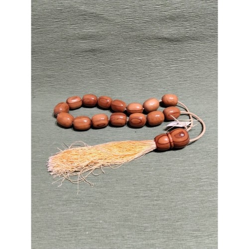 Large tabletop komboloi with olive wood beads -image2-1039