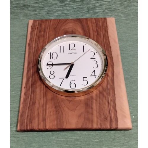 Ρολόι τοίχου σε ξύλο ελιας-image2-515