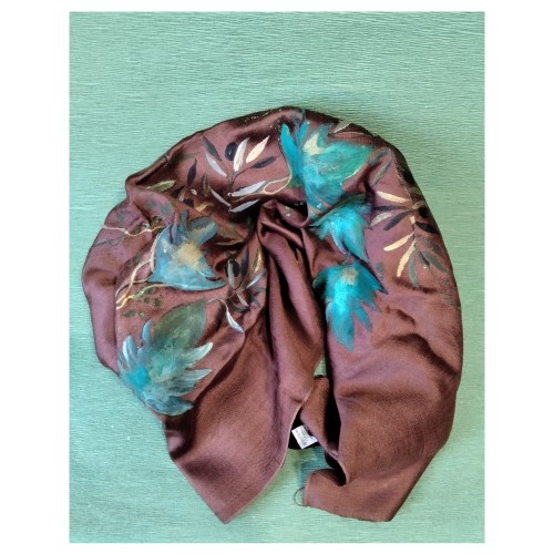 Εσάρπα μεταξωτή ζωγραφισμένη στο Χέρι-image2-477