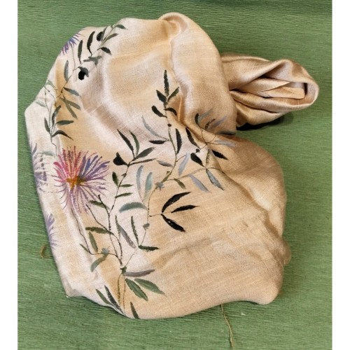 Silk Shawl Handpainted-image2-821