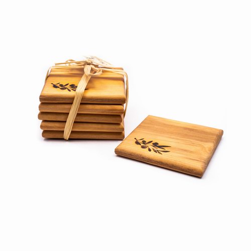 Σουβέρ Tετράγωνο Kλαδάκι Eλιάς Πυρογραφία-image2-237