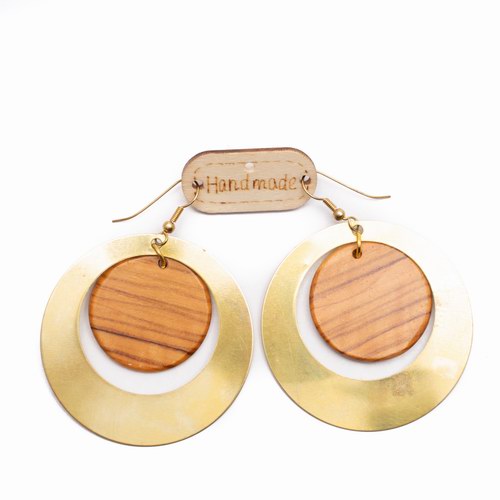 Earrings With Bronze-image2-666