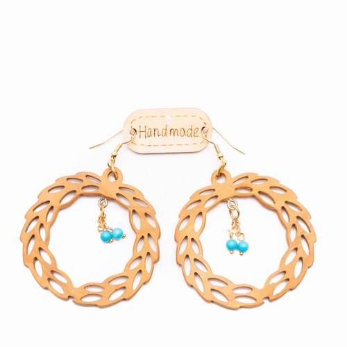 Earrings With Tirquoise-image2-669